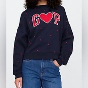 Oversized Gap Logo Sweatshirt